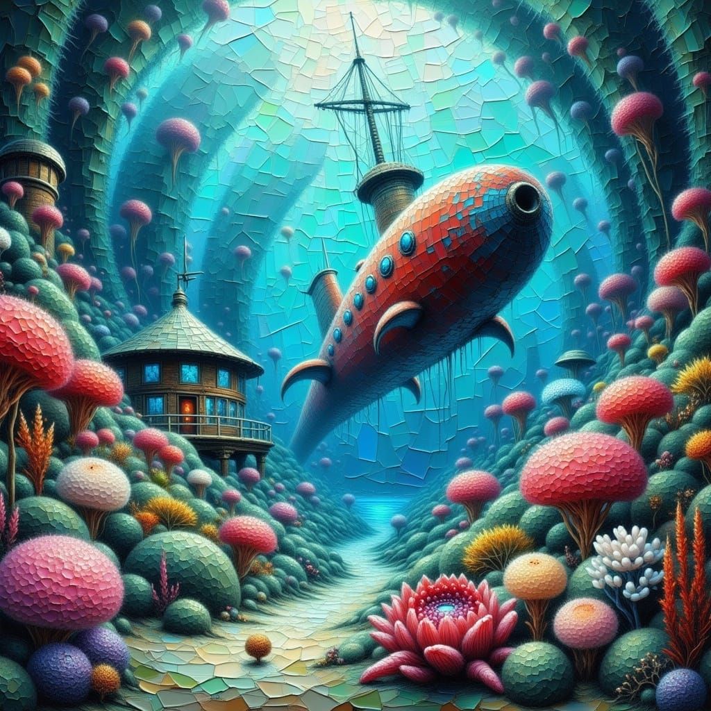<lora:FiosCrackedImpasto:1.0> Una ilustración hiper realista...