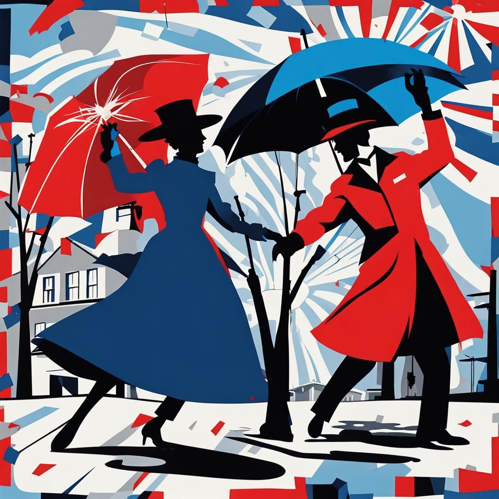Poppins and Bert Dance: Abstract Pop Art in London