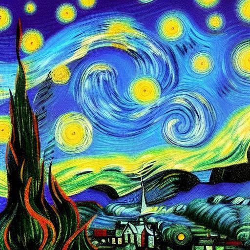Cosmic Impressionism: Planets and Galaxies in Pointillism