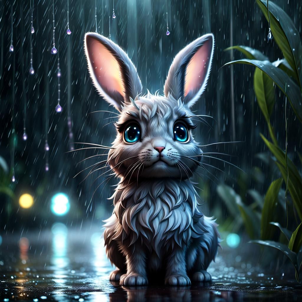 Wet bunny