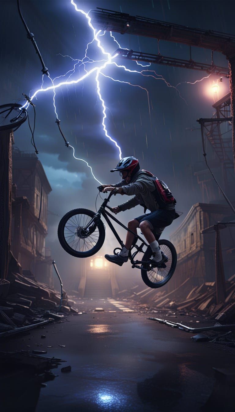 There’s Thunder In Your Heart With Moves Like Lightning