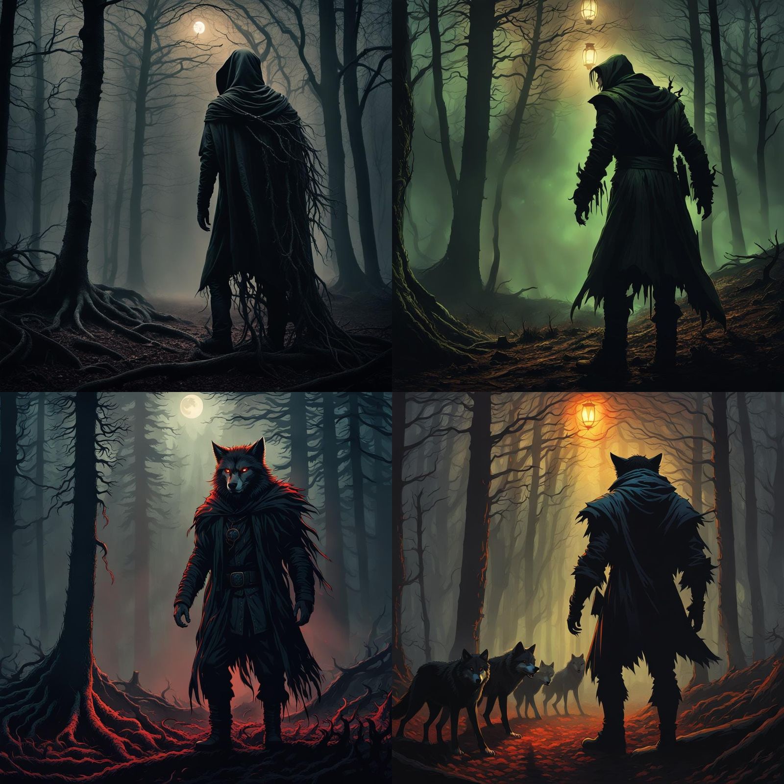 Sinister Forest Scene: Wichinika Woods