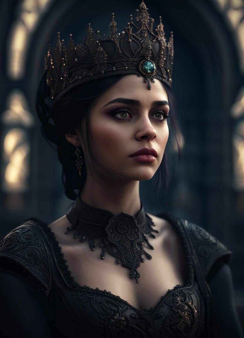 Beautiful Gothic Princess in High Definition