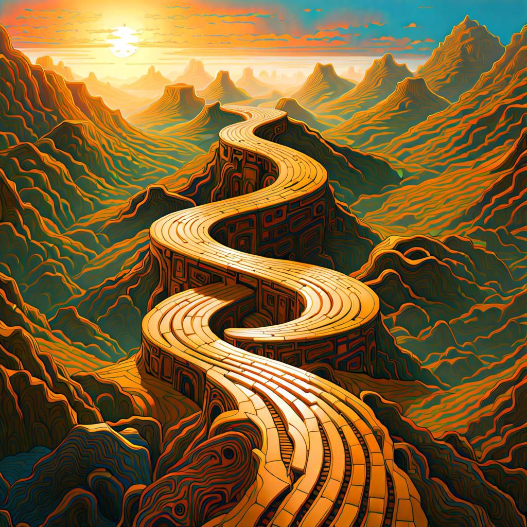 Enchanting Paths to a Mysterious Destination