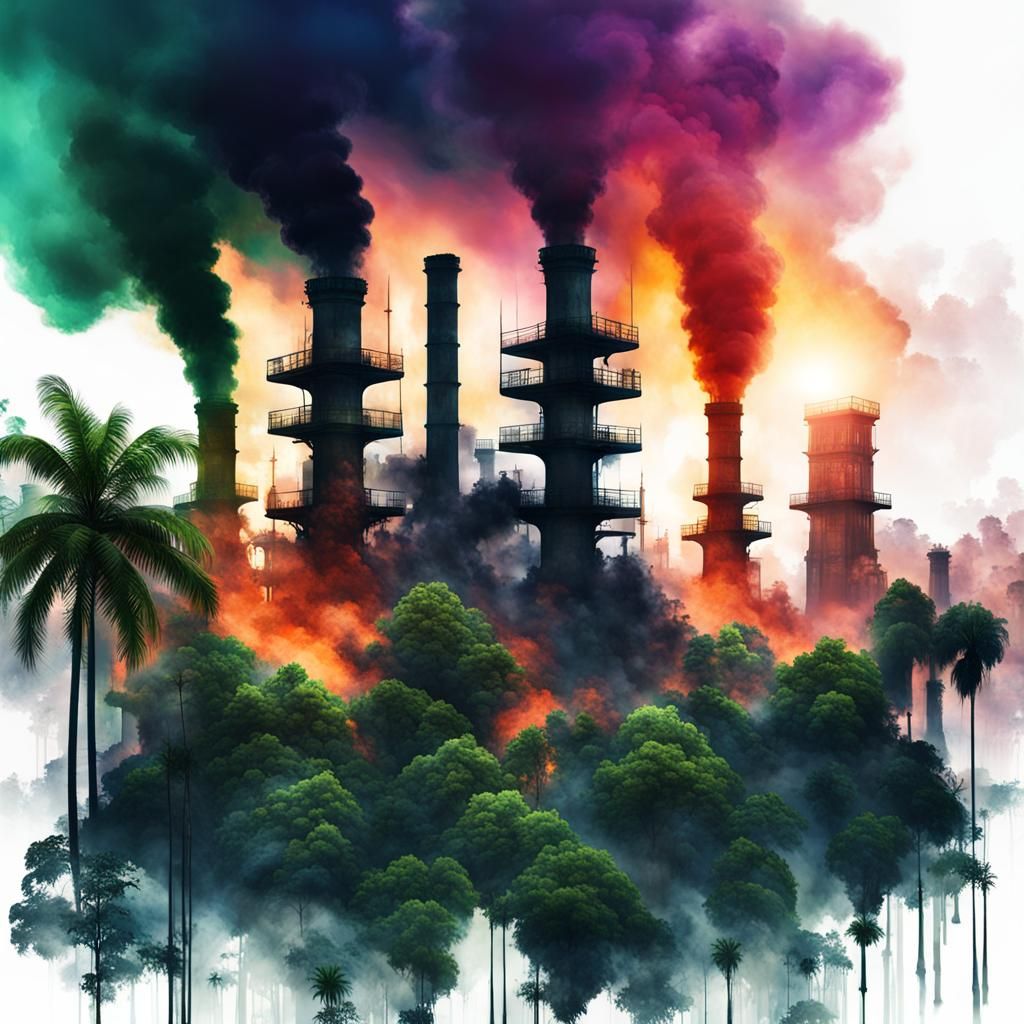 Draining colour from the world