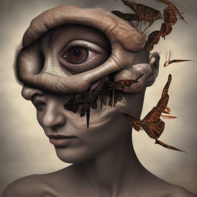 Dreamlike Hyperrealistic Sump Pump Scene