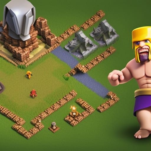 Clash of Clans AI Image