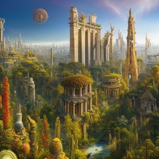 Post-Apocalyptic Landmarks: Mycelium Network in Stargazing P...