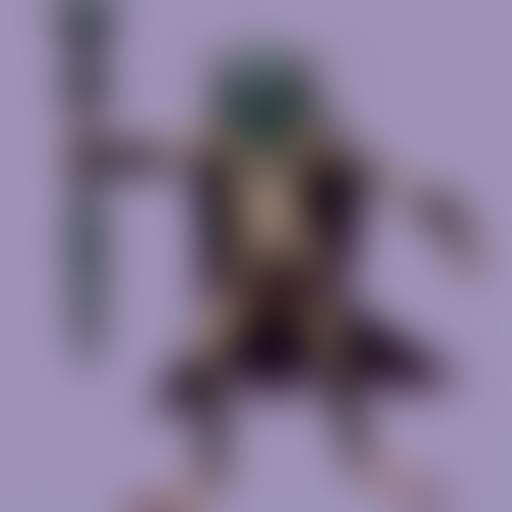 Undead Satyr Warlock with Scimitars, Realistically Rendered