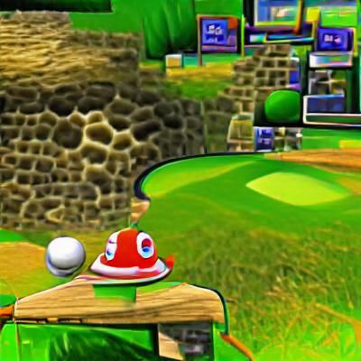 8K Gameplay of Mario Golf: Toadstool Tour