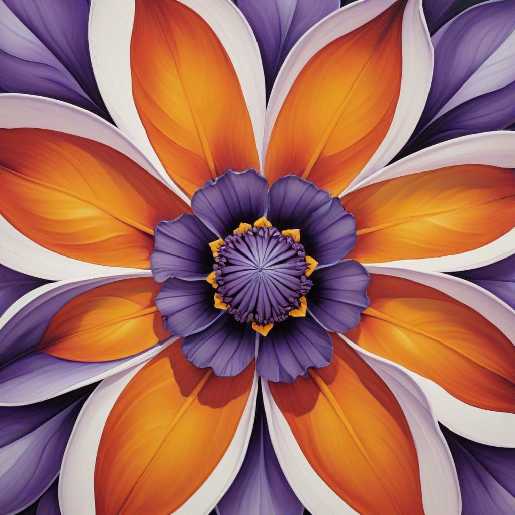 Blossoming Flower in Vibrant Colors