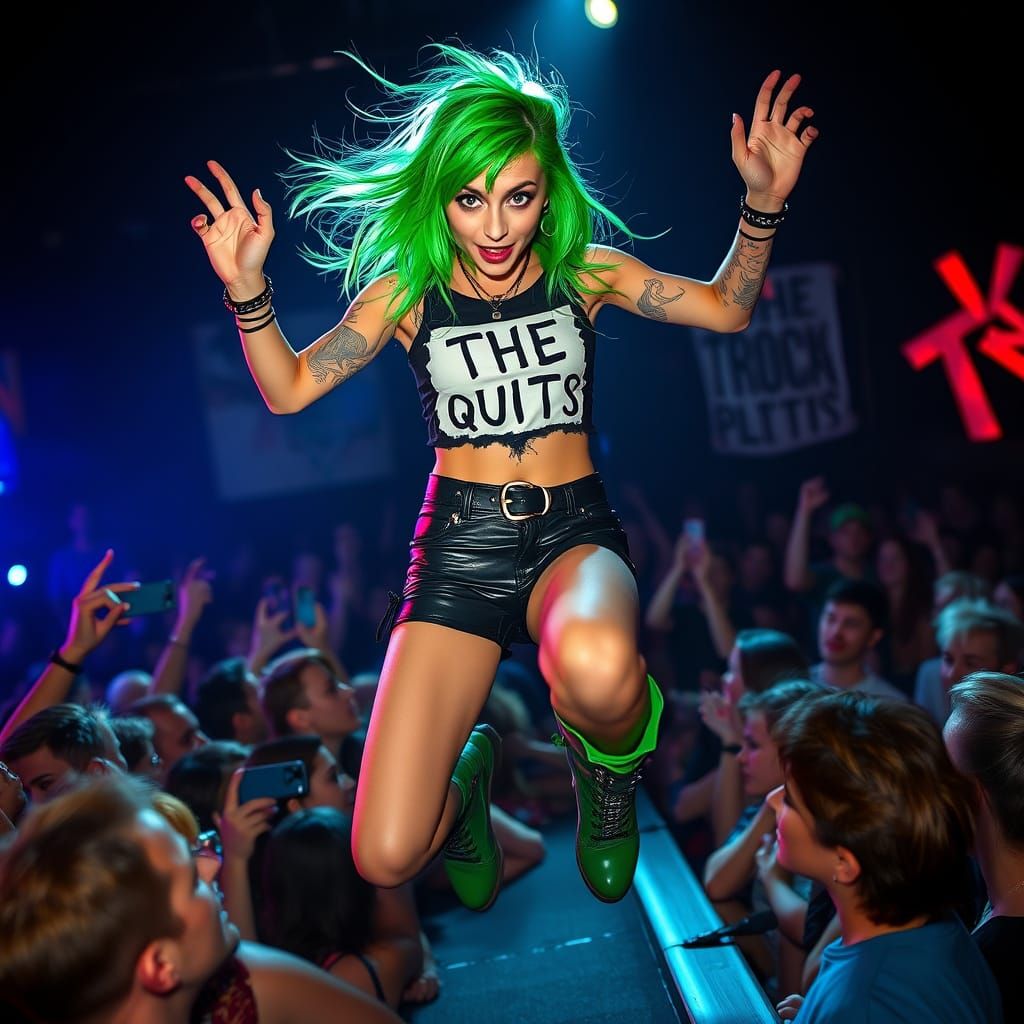 Rebel Rockstar Leaps into Chaos