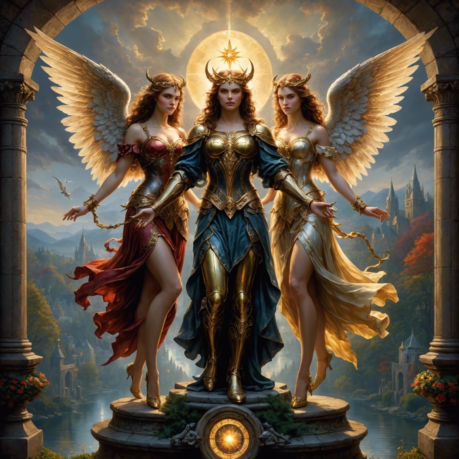 Angels and Devils Duality in HDR