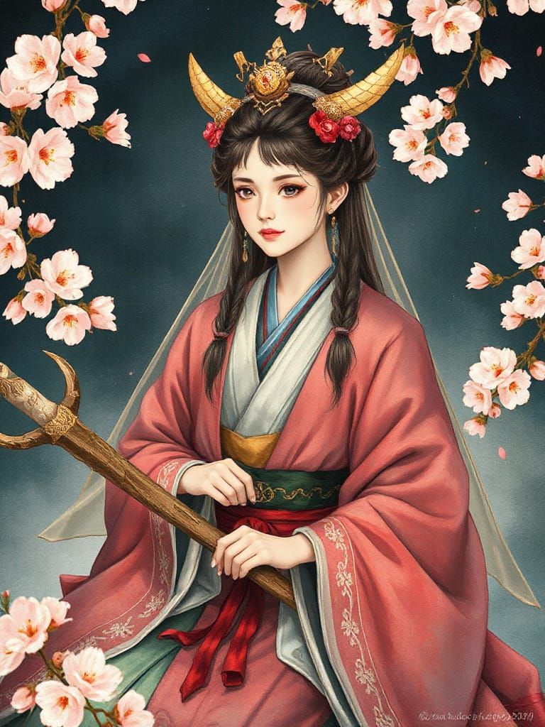 Shaman Queen Himiko in Mystical Yamatai Kingdom