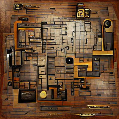 Detailed Steampunk Escape Room Design in 8k