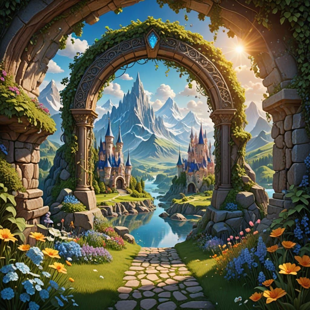 Magical Portal to a Fairytale Land