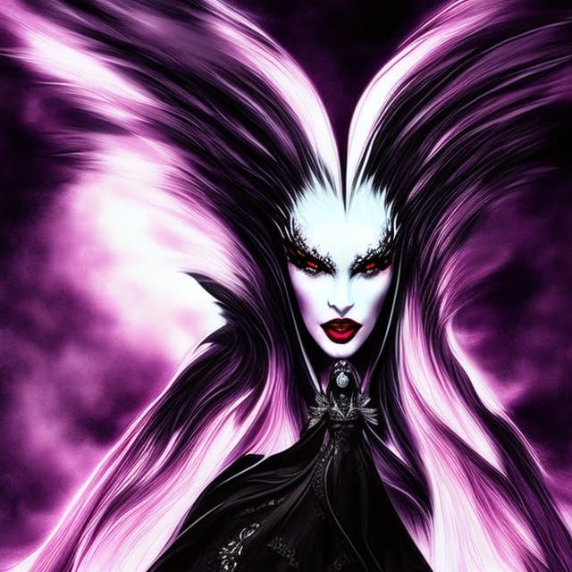 Ultimecia from Final Fantasy VIII: Macabre Digital Art