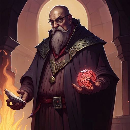 AI Generated D&D Character Design