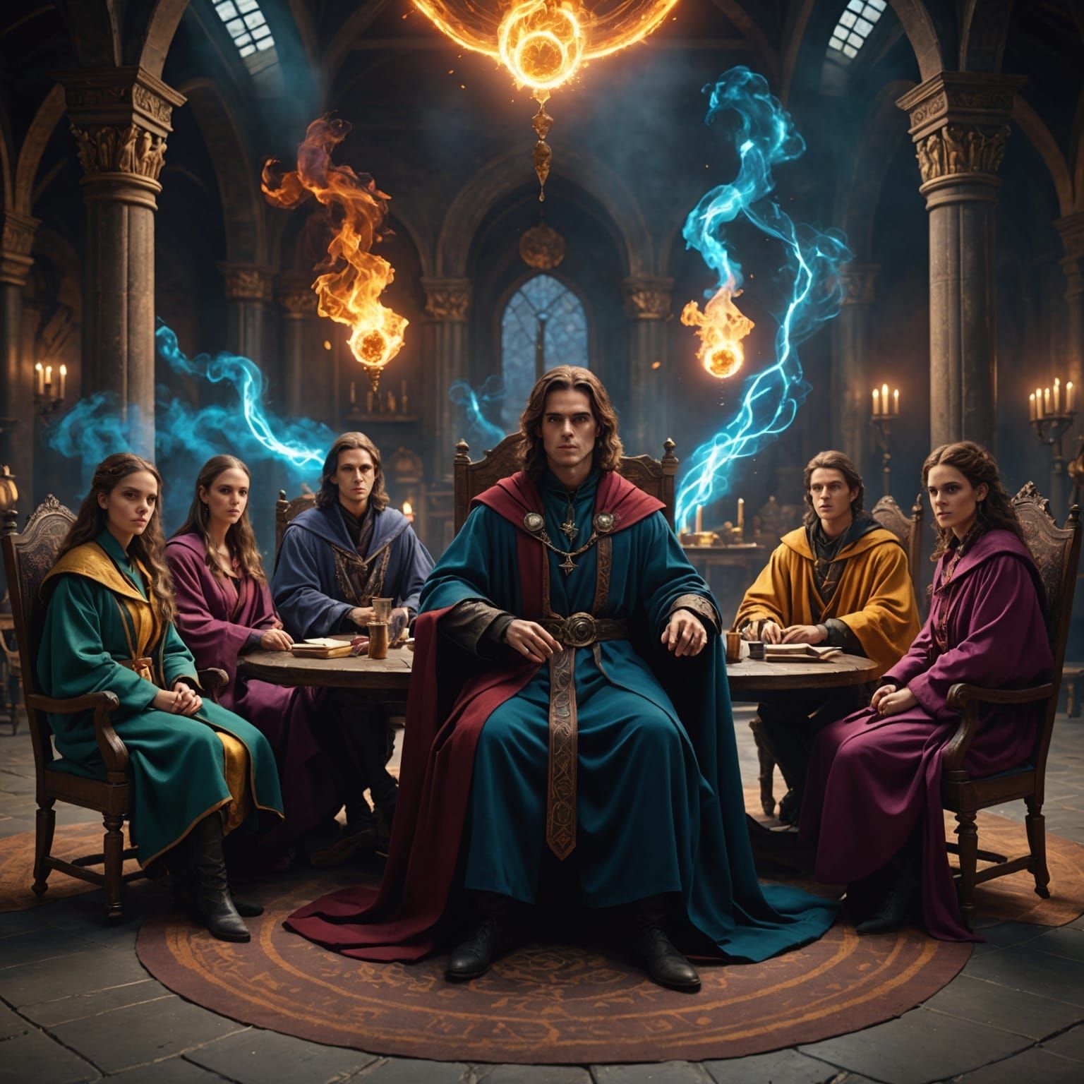 Young Sorcerers Cabal: Fantastical Concept Art