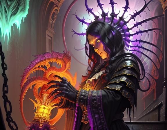 Horrific Creature Ascending from the Depths