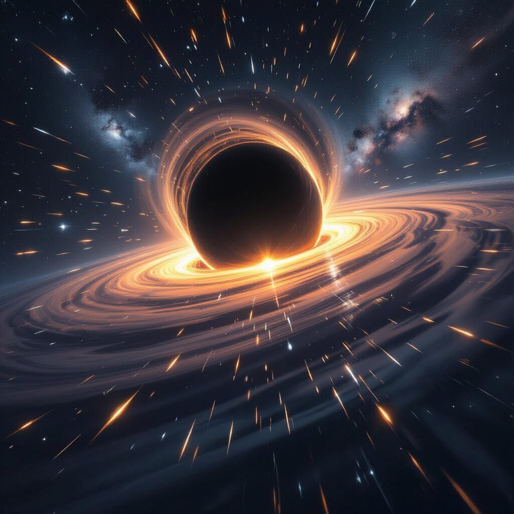 Photorealistic Black Hole Singularity and Event Horizon