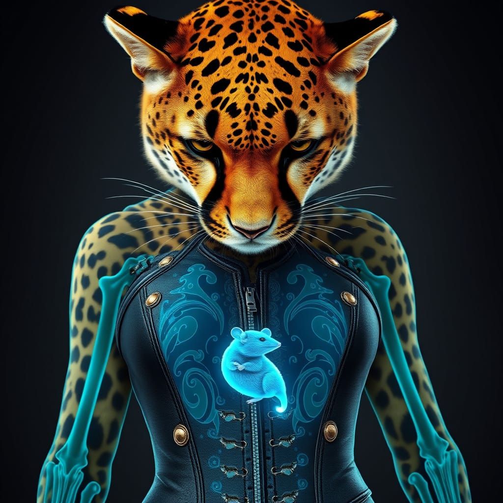 Enigmatic Cheetah Goddess Reveals Hidden Secret in X-Ray Vis...