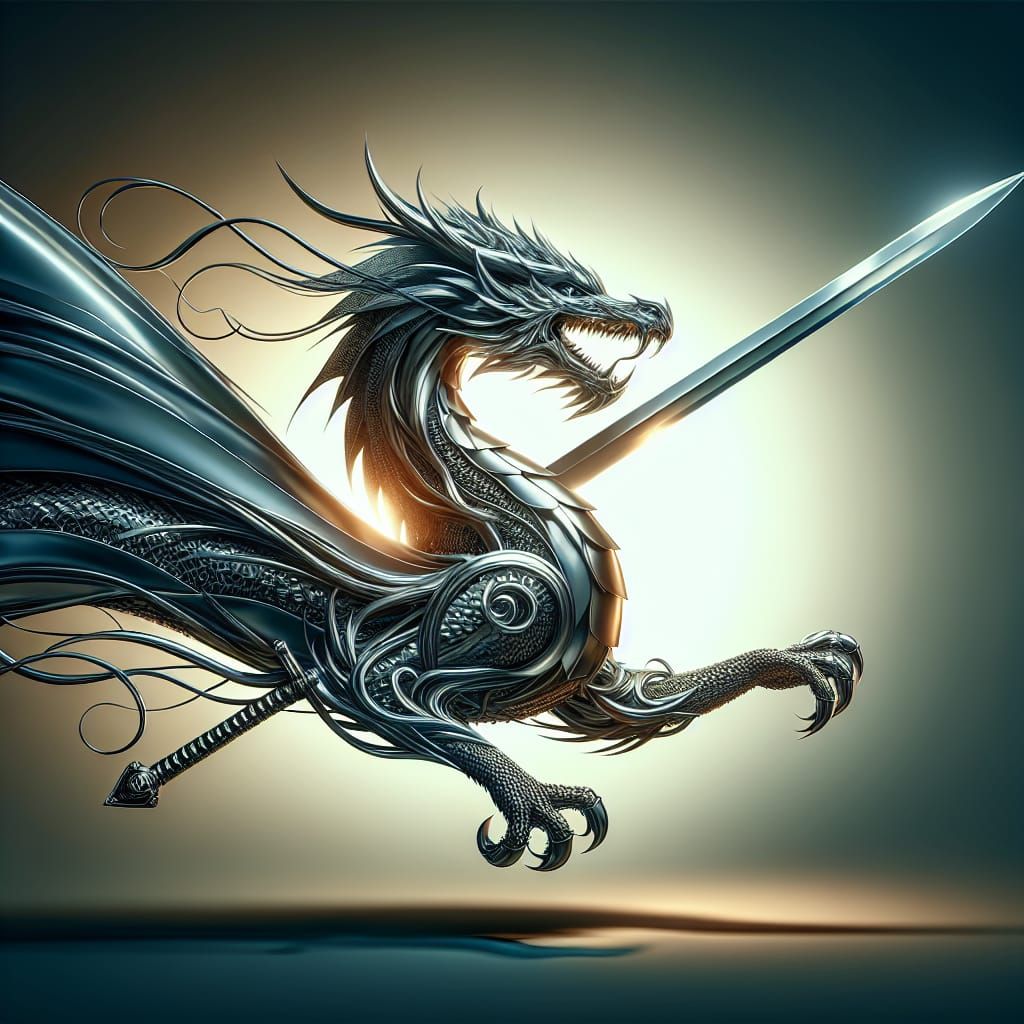 Sword and Shield Dragon: Metallic Ferocity