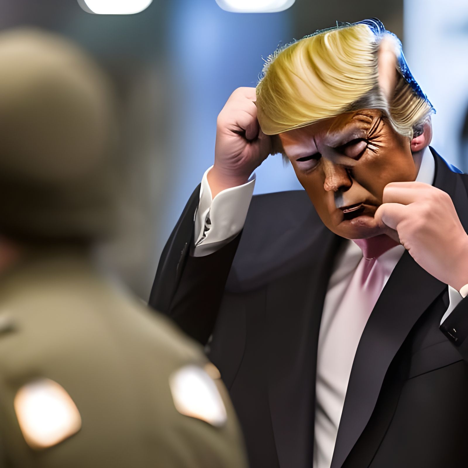 Donald Trump's Arrest: A Professional Photography Image