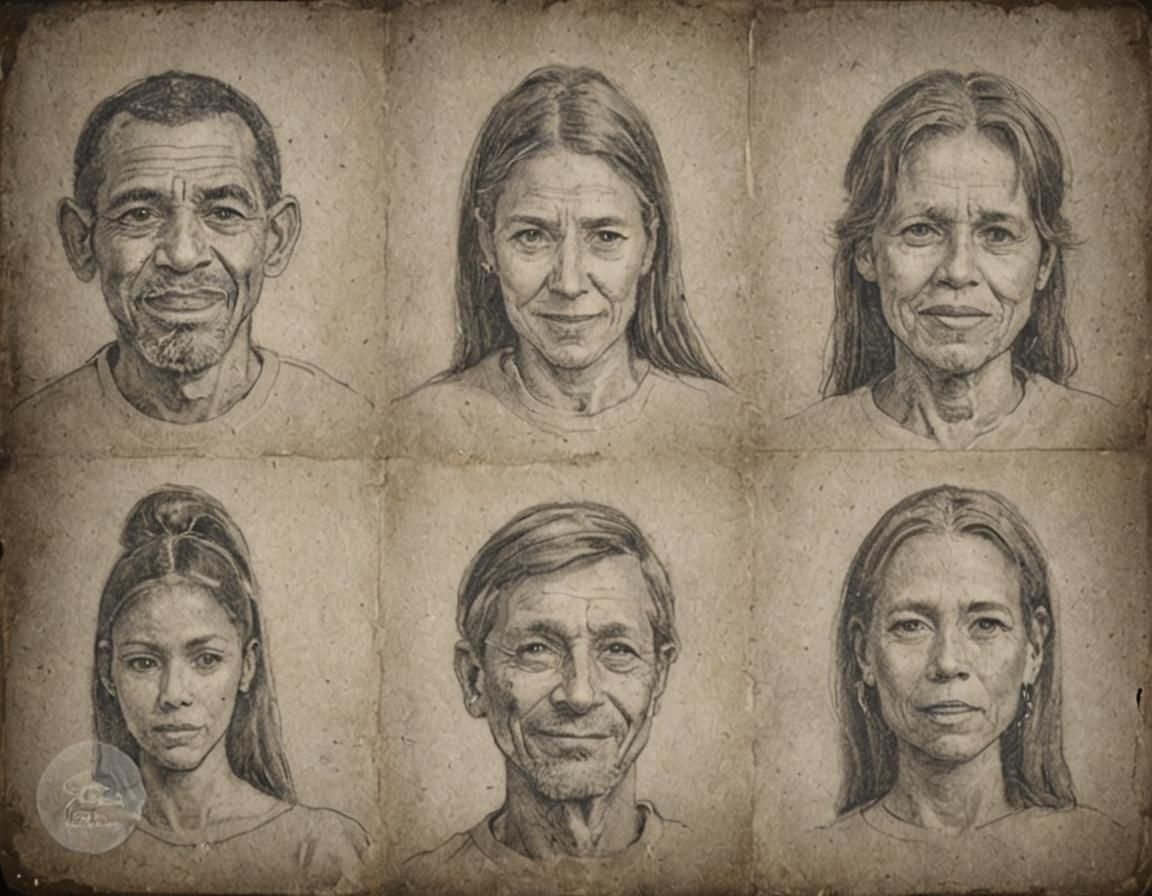 AI Generated Portraits of Diverse People
