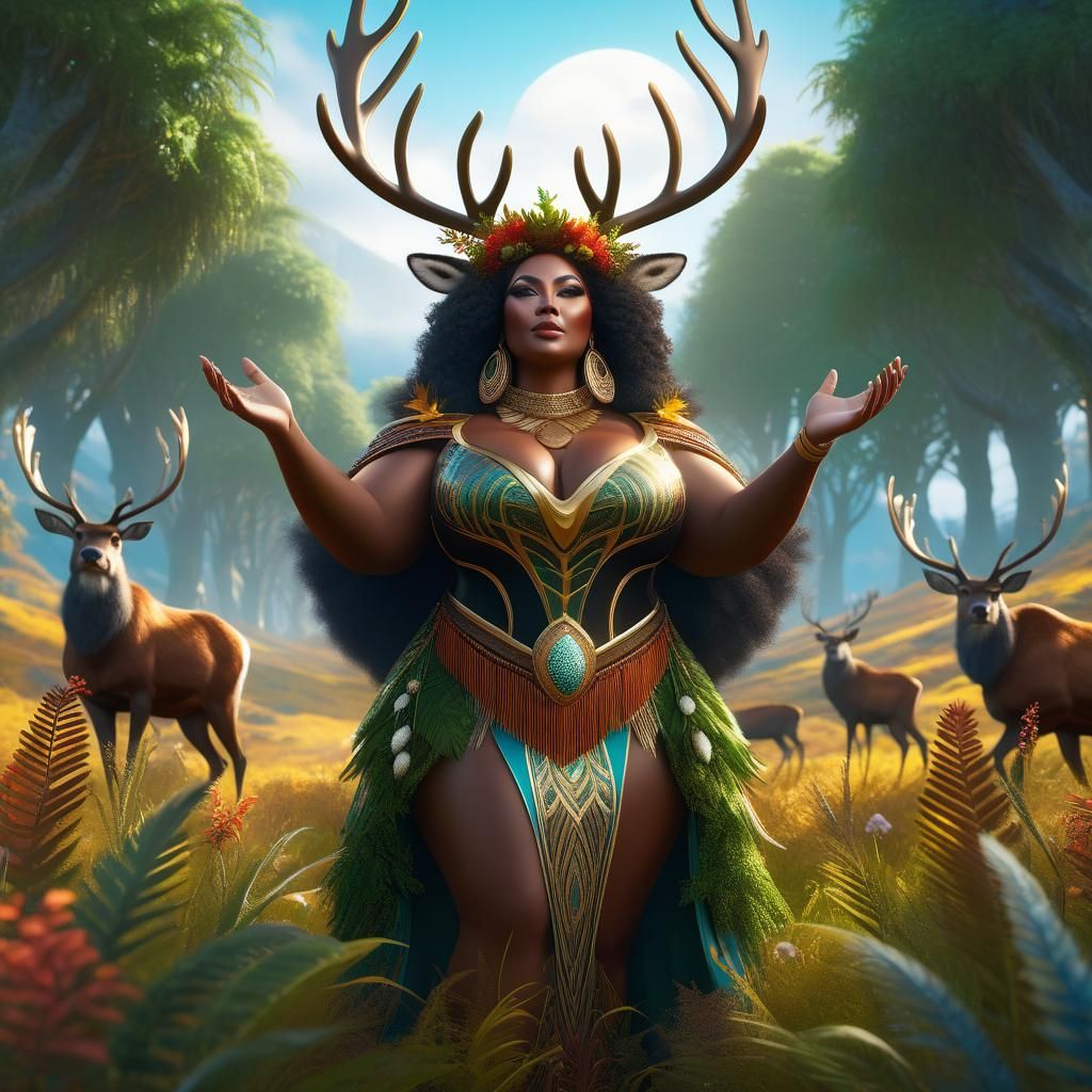 Seleda, reindeer goddess