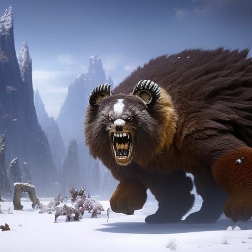 Surreal Anime Game: Digital Illustration in Photorealism