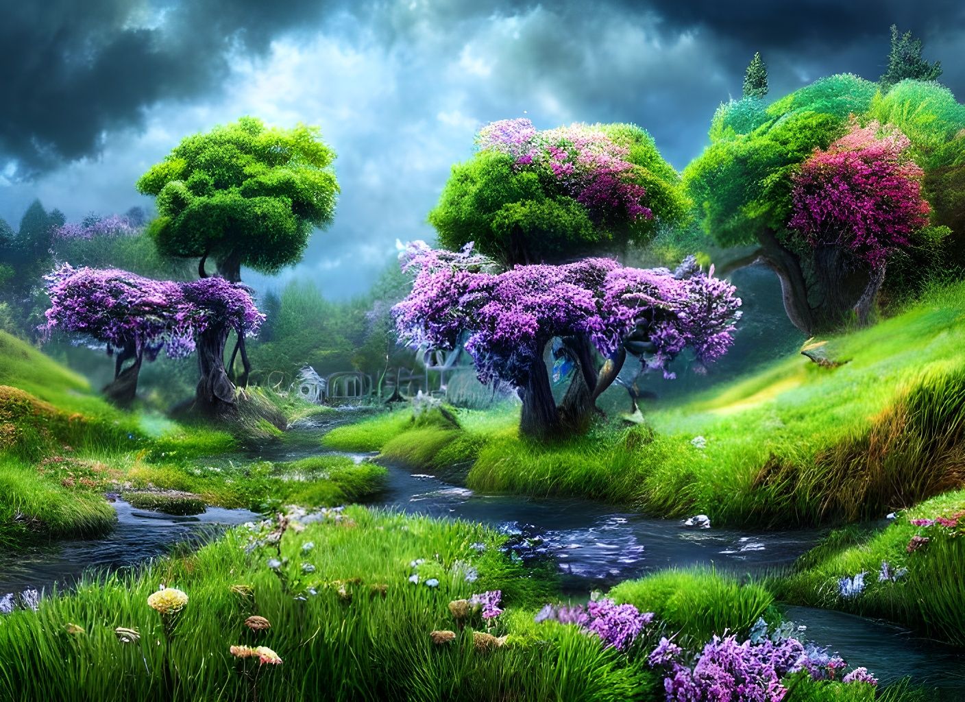 Fantasy/Sci fi landscape 9