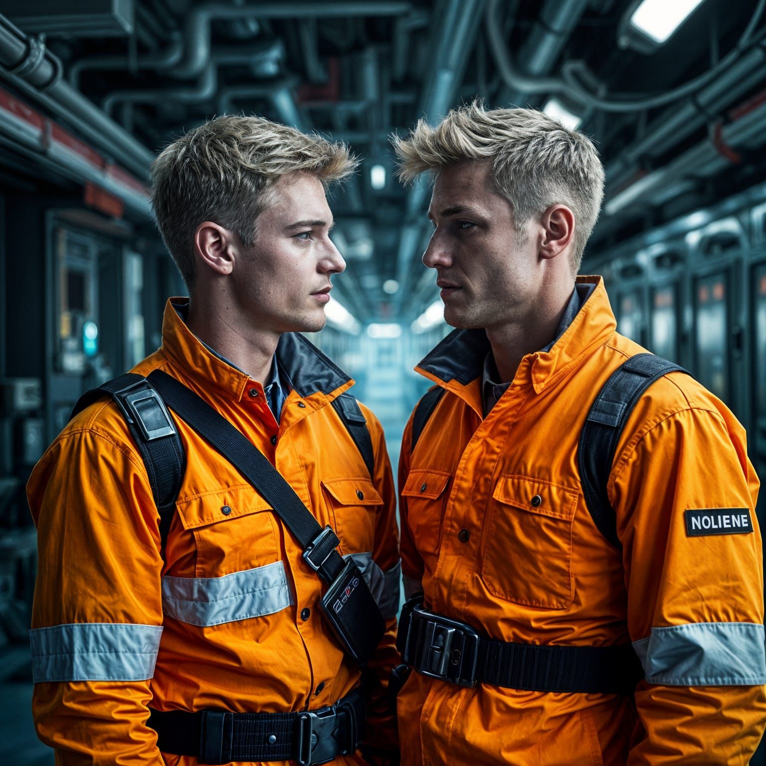 Norwegian Security Guards Discover Romance on Night Shift