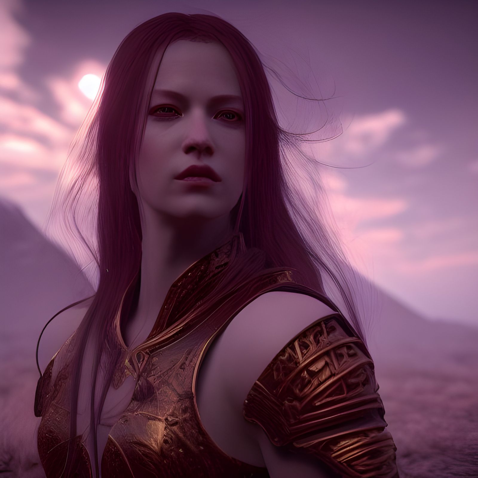 Malenia Battles Tarnished: 8K Unreal Engine Scene