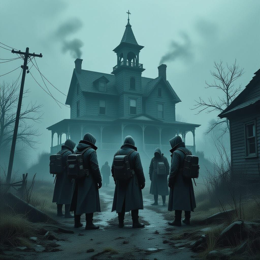 Paranormal Investigators Arrive in Haunted Town