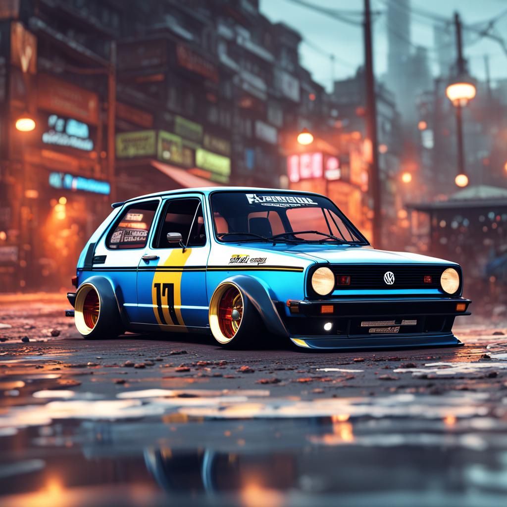 Eurostyle VW Golf MK1 Widebody Design
