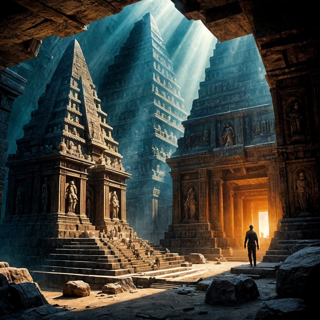 Underground Pyramid City