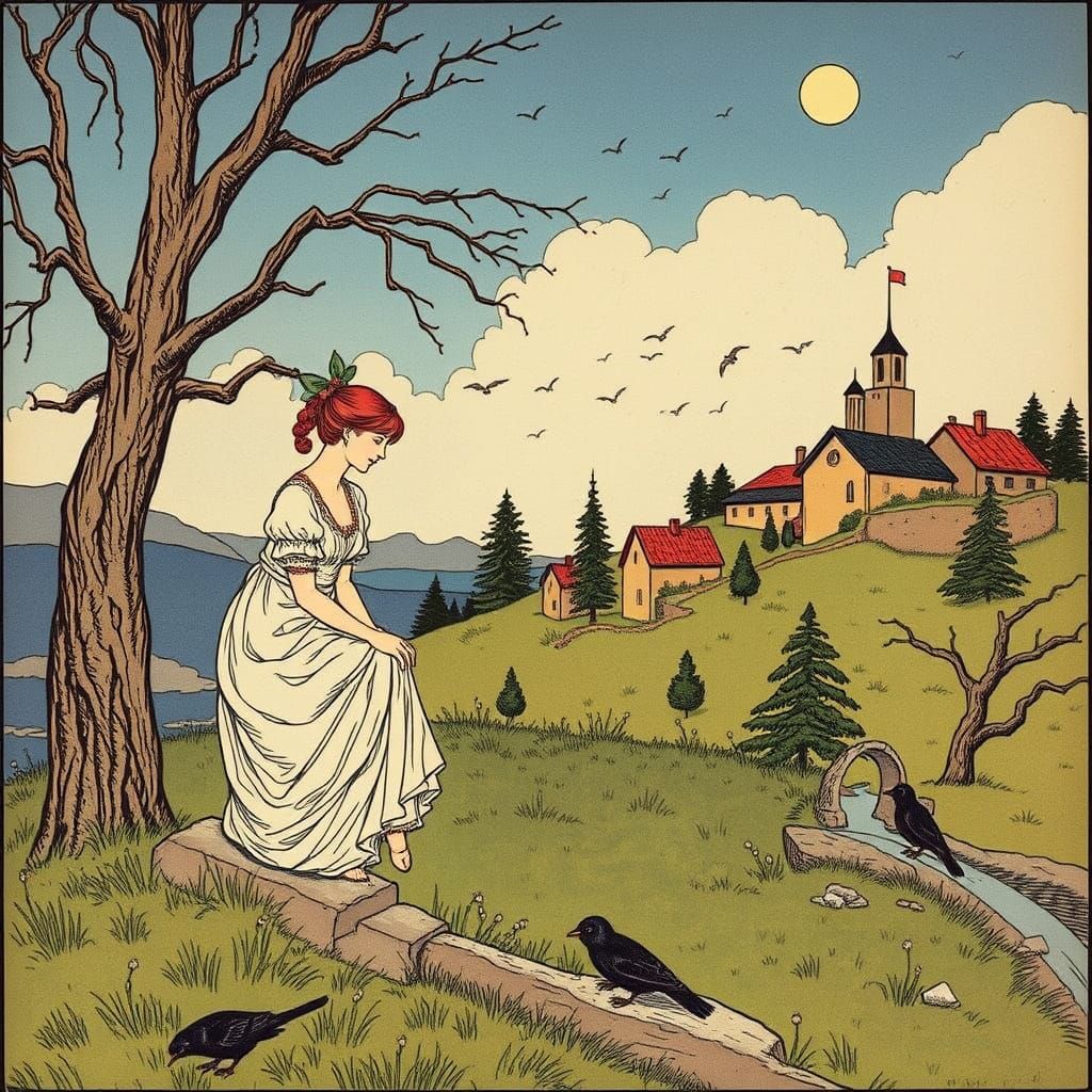 Dreamlike Fantasy Art in Varied Styles