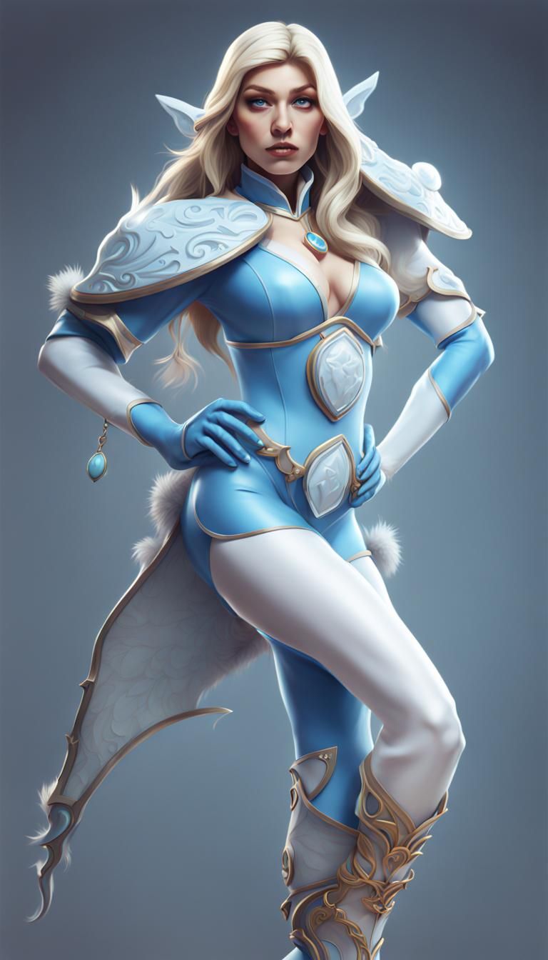 Crystal Maiden from Dota 2