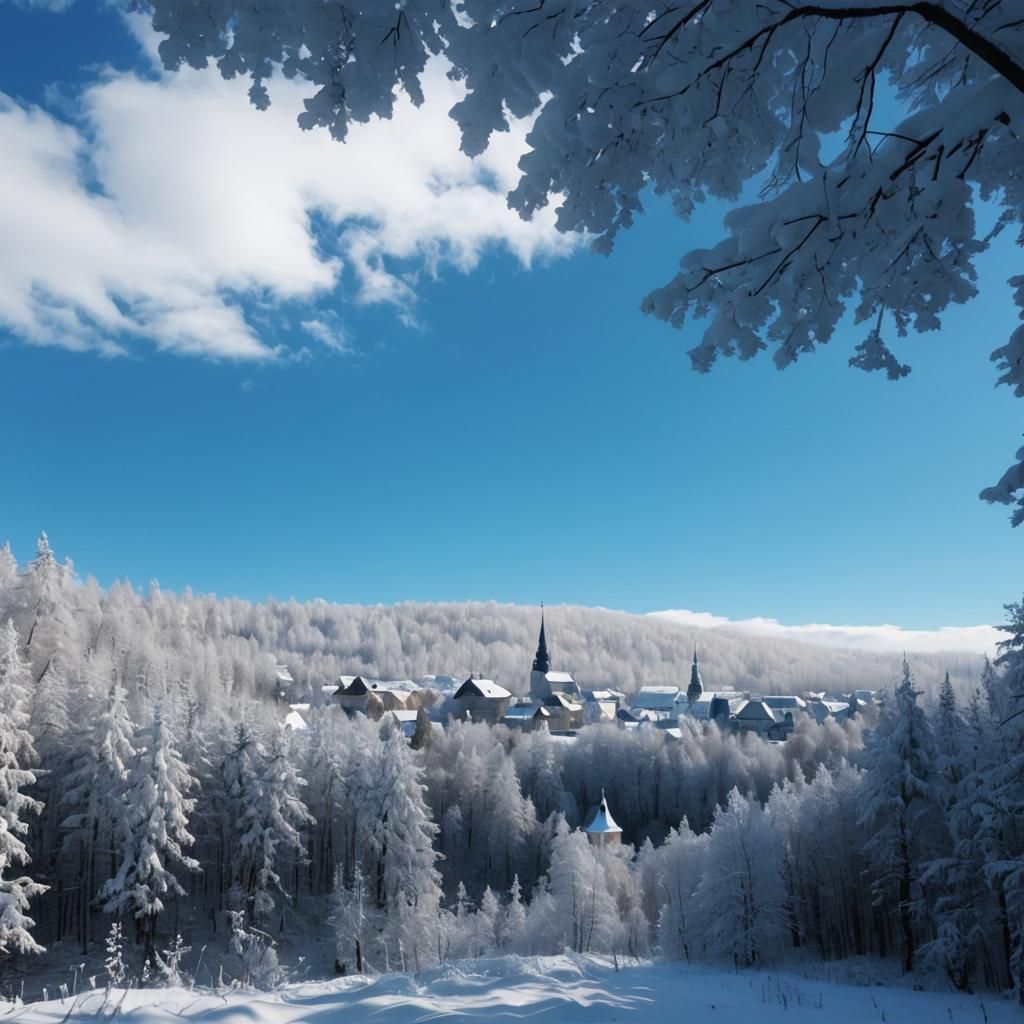 Fantastical Estonian Landscape: Ultra Clear Detail