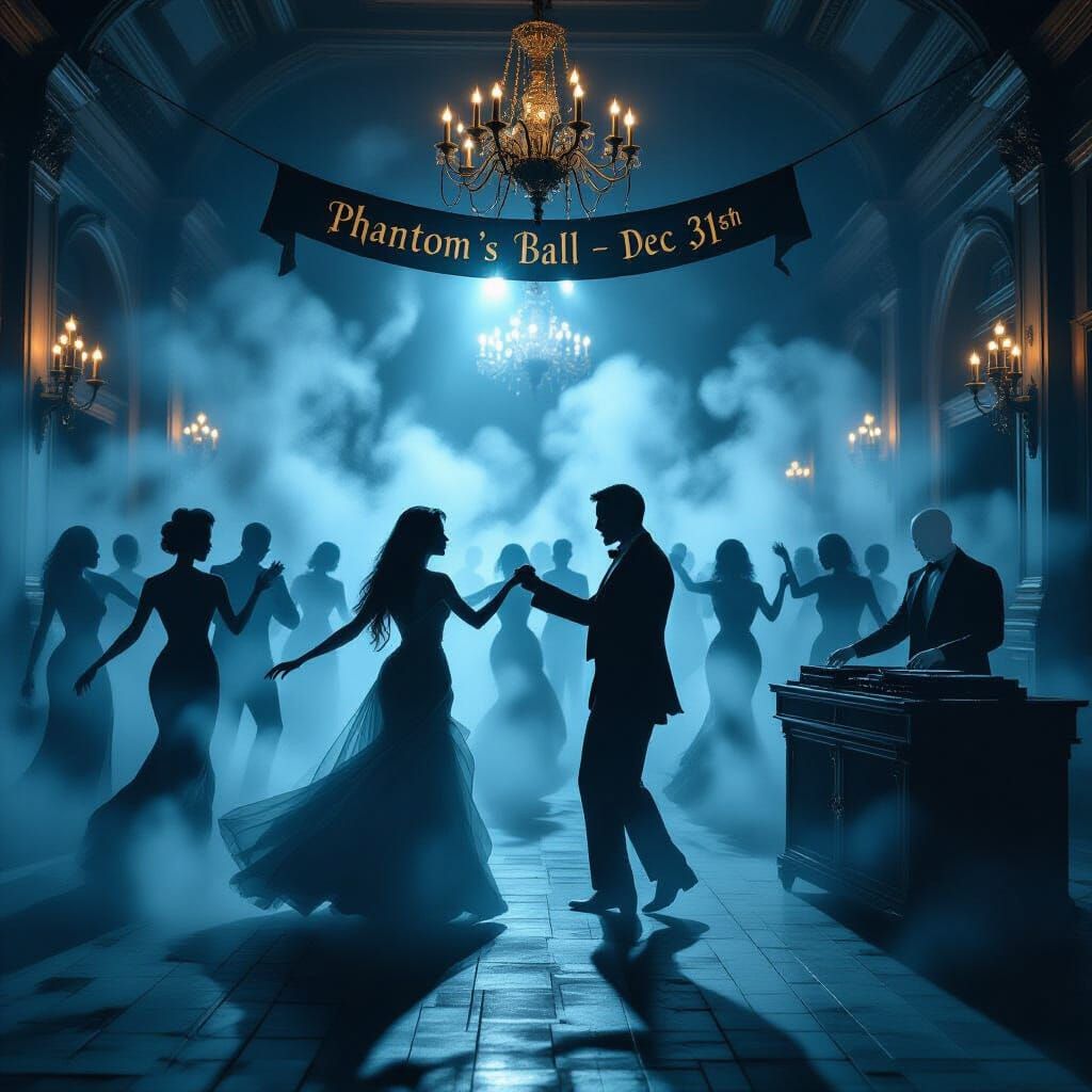 Haunting Phantom Ball in Abandoned Manor