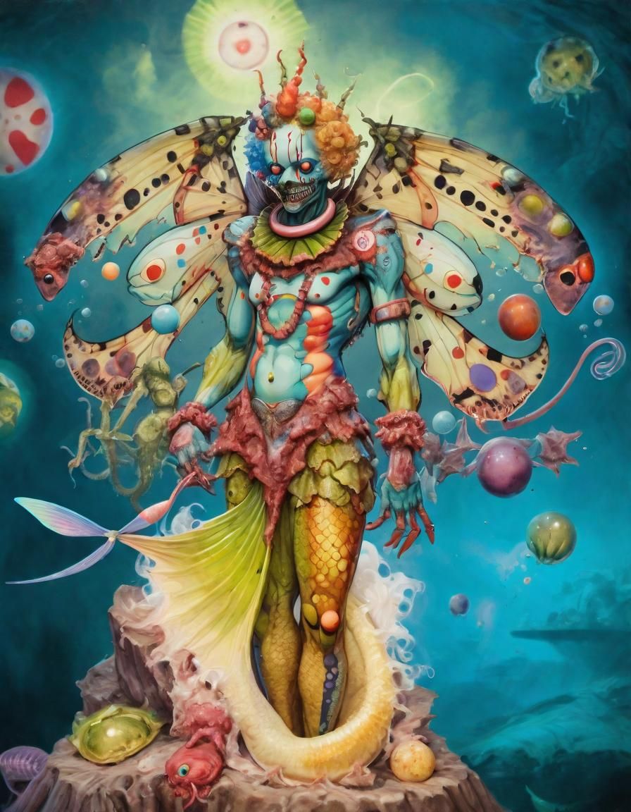 Vedic Horror: A Clownwave Deity