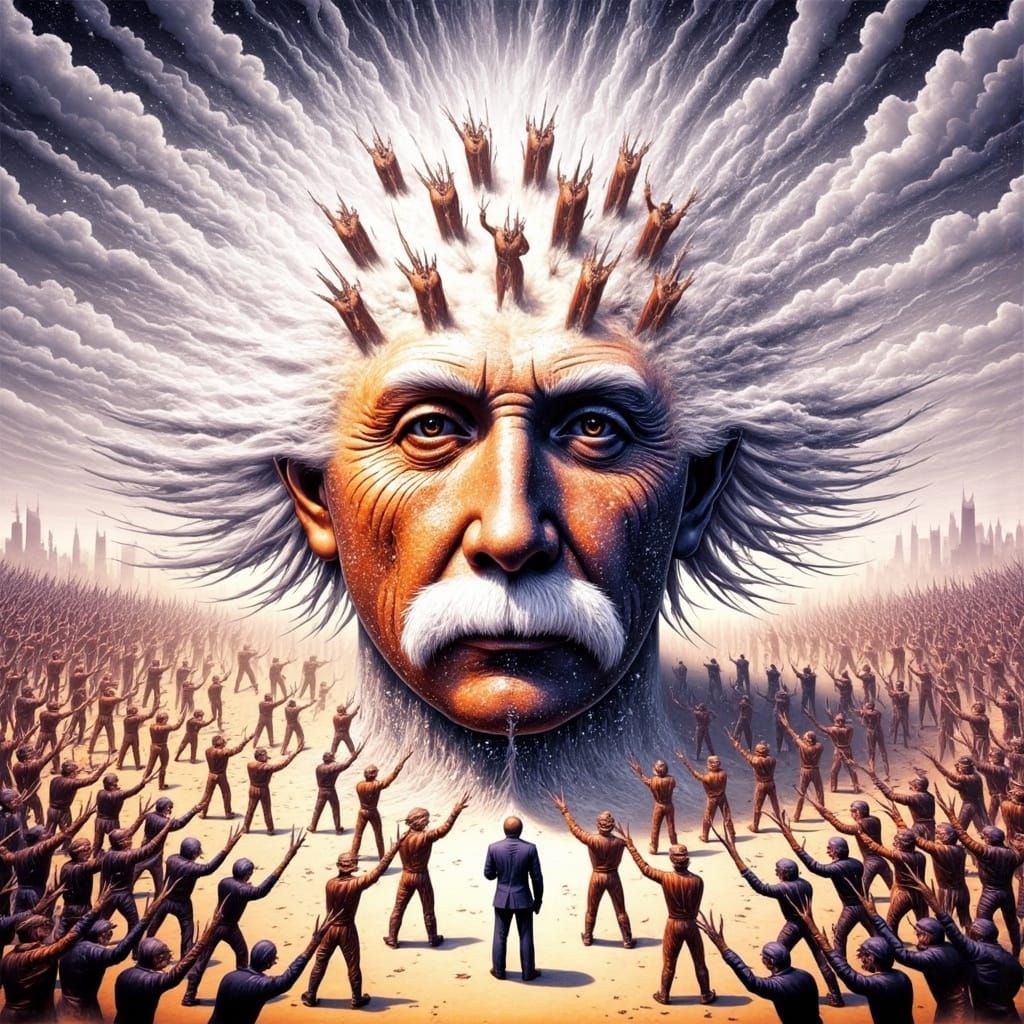 War-Torn Apocalypse in Abstract Reality