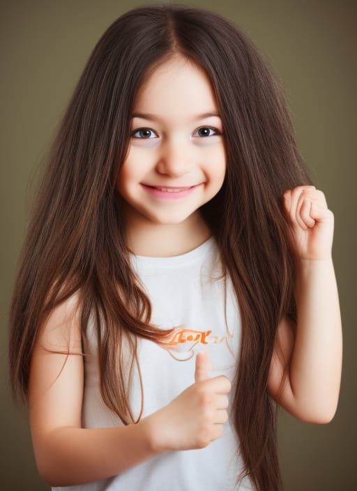 Smiling Baby Portrait in Hyperdetailed Digital Art