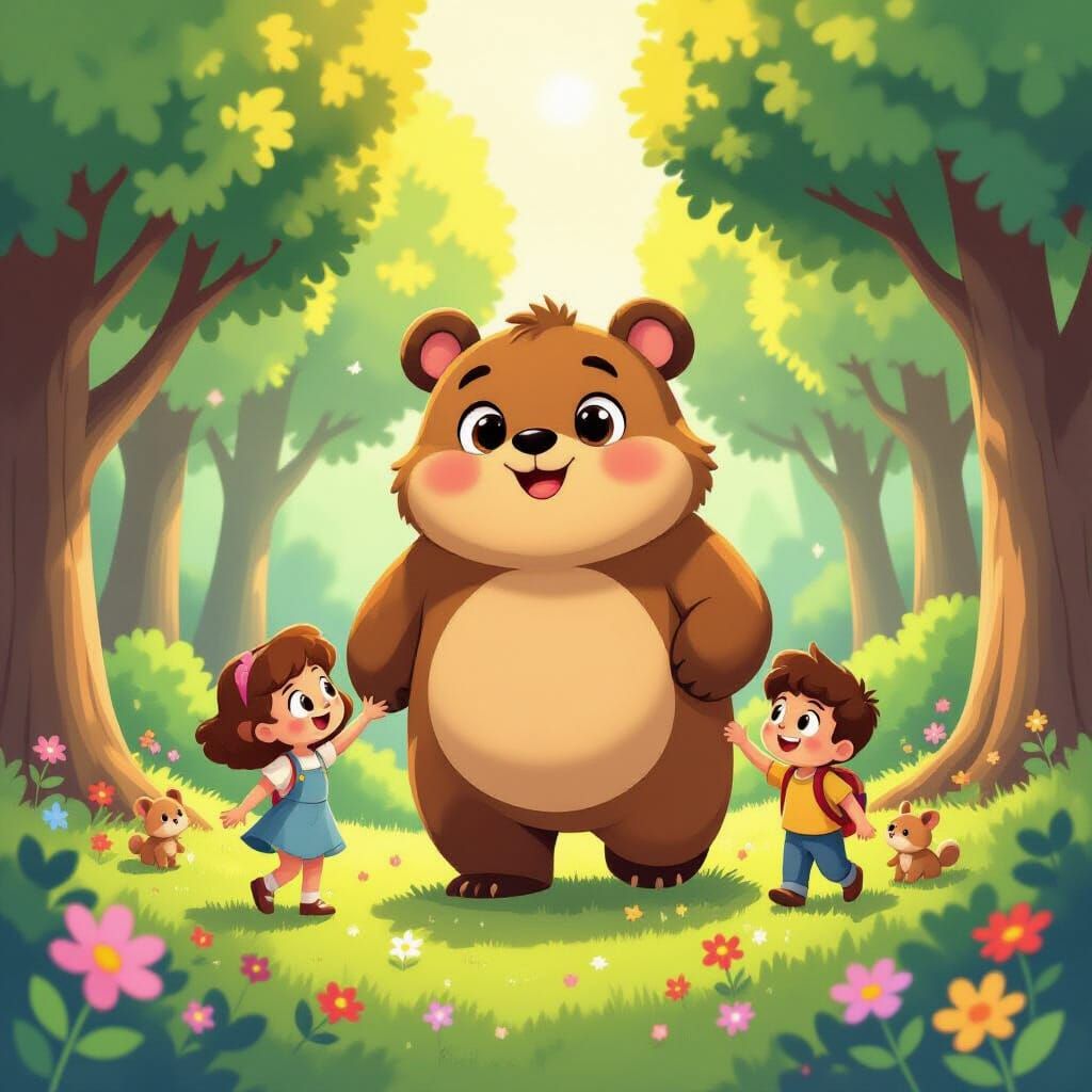 Bubu Leads Silvia and Rick on a Fantastic Adventure