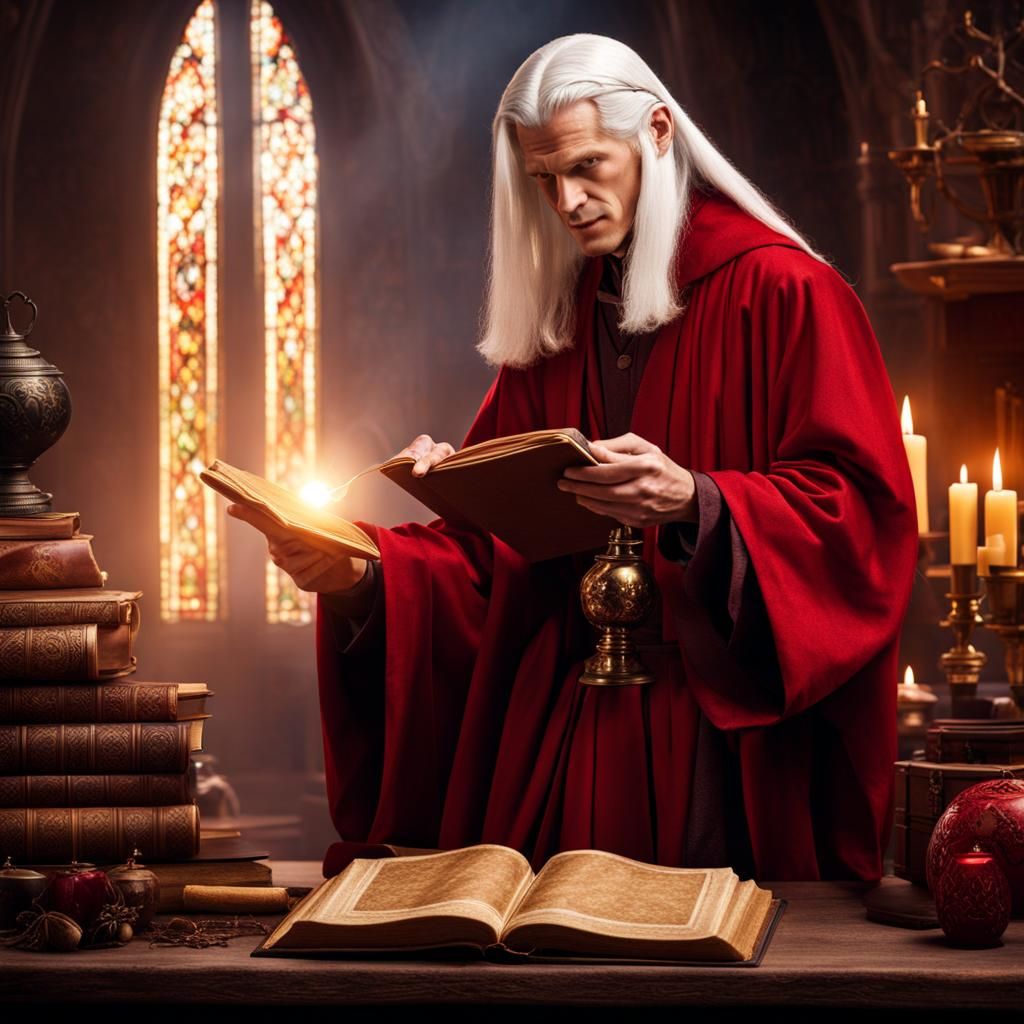 Raistlin Majere Realistic Photo with Matt Smith