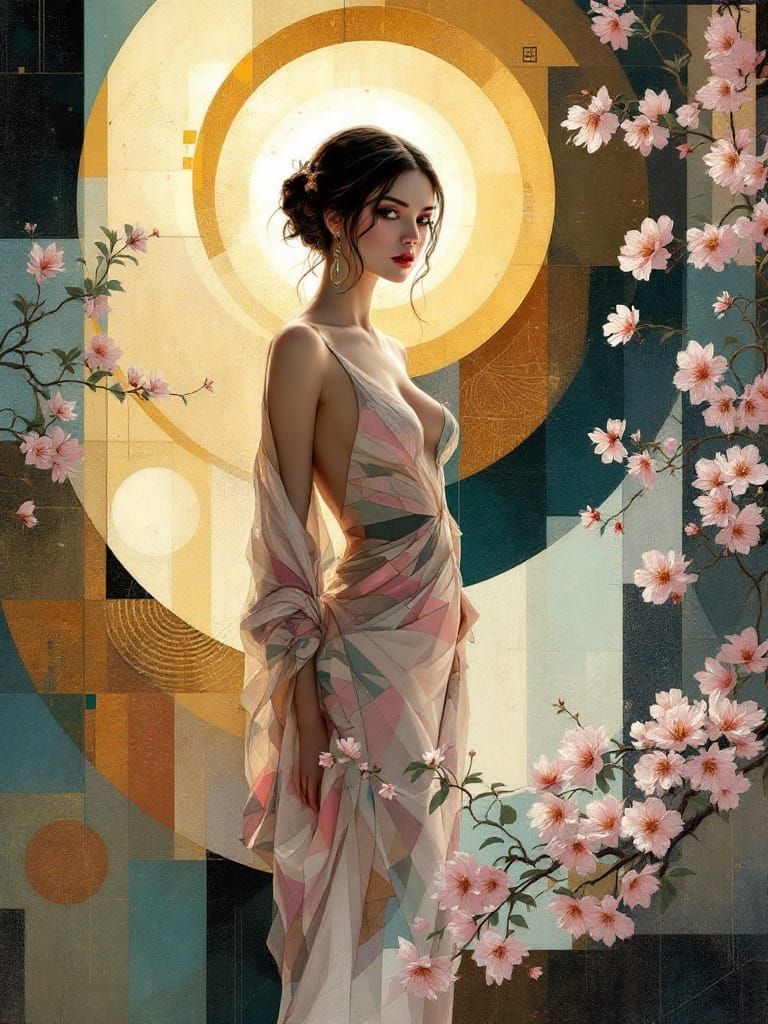 Idealized Beauty in Soft Focus