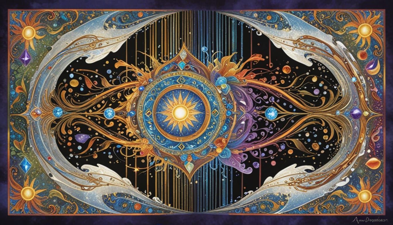 Celestial Harmony in Nature's Sacred Realm