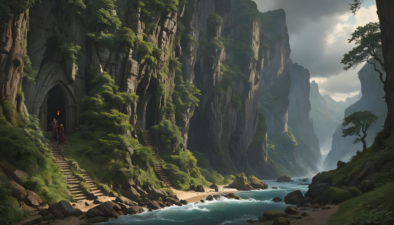 Hyperrealistic Escape from Hell in the 2100s