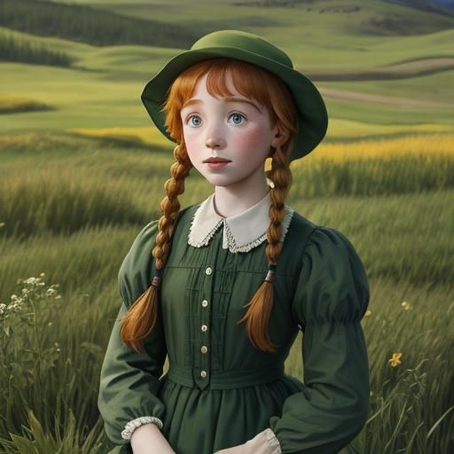 Anne Shirley at Green Gables